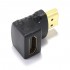 90 ° Angled HDMI Adapter - Male Female