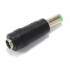 Adaptateur Jack DC 5.5 / 2.5mm vers Jack DC 6.3 / 3.0mm