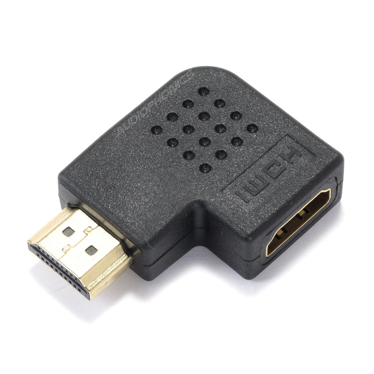 Adaptateur HDMI coudé 90° plat - Mâle Femelle