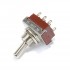 2 Poles 2 Positions Toggle Switch ON-ON 250V 2A