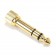 Female Jack 3.5mm to Male Jack 6.35mm Adapter Gold Plated to Screw
