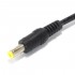 Jack DC Power Cable Male / Female 5.5 / 2.1mm with Switch 18AWG 50cm
