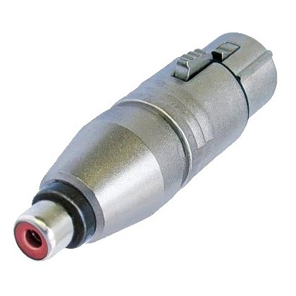 Adaptateur Neutrik XLR Femelle - RCA Femelle