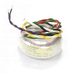 Toroidal Transformer 30VA 2x15V + 1x9V + 1x5V