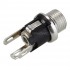 Short Female Jack DC 5.5/2.1mm Plug