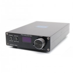 FX-AUDIO D802C PRO Amplificateur FDA Bluetooth 5.0 AptX HD NFC Class D STA326 2x80W / 4 Ohm Noir