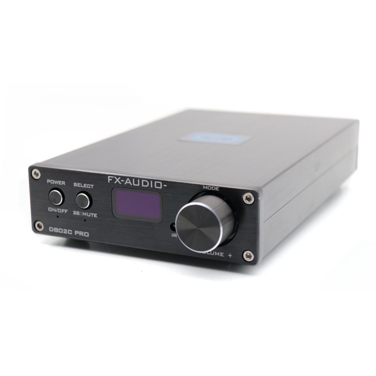 FX-AUDIO D802C PRO Amplifier FDA Bluetooth 5.0 AptX HD NFC Class D STA326 2x80W / 4 Ohm Black