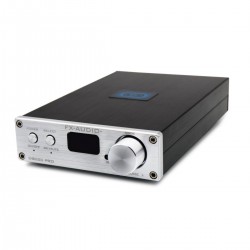 FX-AUDIO D802C PRO Amplifier FDA Bluetooth 5.0 AptX HD NFC Class D STA326 2x80W 4 Ohm Silver