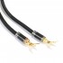 1877PHONO OCC SILVER DART Speaker Cables Spades OCC Copper / Silver 2.5m (Pair)