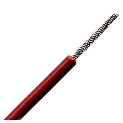 LAPP KABEL H05V-K Câble Mono-Conducteur 0.5mm² (Rouge)