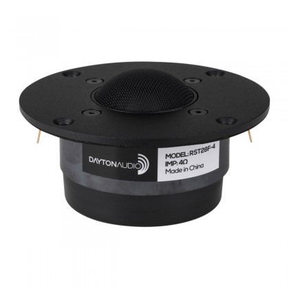 DAYTON AUDIO RST28F-4 Tweeter à Dôme en Tissu 4 Ohm Ø2.8cm