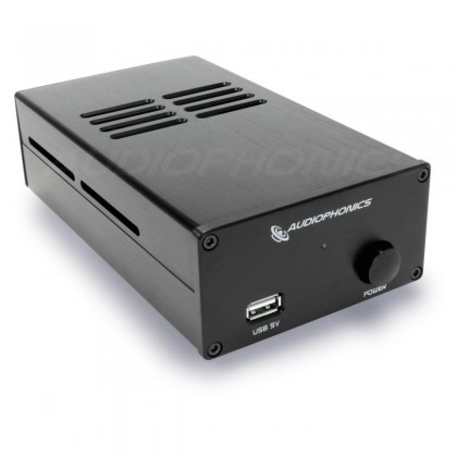 AUDIOPHONICS Linear Regulated Low Noise Power Supply USB 5V 3.5A 25VA
