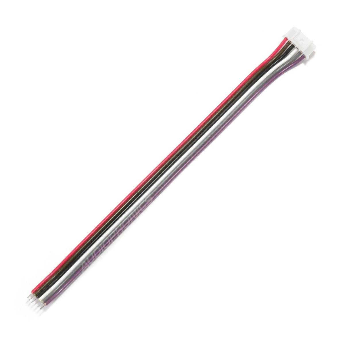 PH 2.0mm Cable 6 Poles Female Connector to Bare Wires 15cm (Unit)