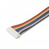 PH 2.0mm Ribbon Cable 10 Poles Female Connector to Bare Wires 15cm (Unit)