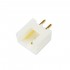 XH 2.54mm Male Socket 2 Channels Gold-Plated White (Unit)