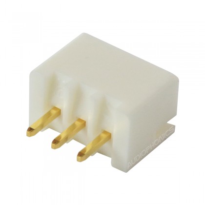 Connecteur JST XH 2.54mm Mâle 3 Voies Plaqué Or (Unité)