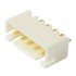 XH 2.54mm Male Socket 5 Channels Gold-Plated White (Unit)