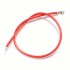 XH 2.54mm Female to Bare wire Cable 1 Poles No Casing Red 15cm (x10)
