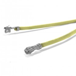 Cable XH male to XH male 2.54mm Yellow 15cm (x10)