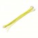 Interconnect Cable for XH to Bare Wire 2.54mm 1 Pin 15cm Yellow (x10)