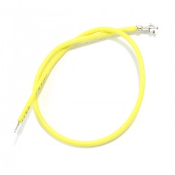 Interconnect Cable for XH to Bare Wire 2.54mm 1 Pin 15cm Yellow (x10)