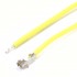 XH 2.54mm Female to Bare wire Cable 1 Poles No Casing Yellow 15cm (x10)