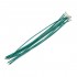 XH 2.54mm Female to Bare wire Cable 1 Poles No Casing Green 15cm (x10)