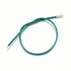 Interconnect Cable for XH to Bare Wire 2.54mm 1 Pin 15cm Green (x10)
