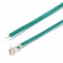 XH 2.54mm Female to Bare wire Cable 1 Poles No Casing Green 15cm (x10)