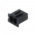 XH 2.54mm Female Casing 2 Channels Black (Unit)