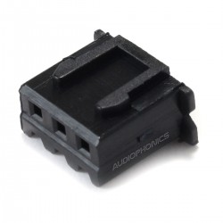 3 Channels XH 2.54mm Female Plug Black (Unit)