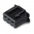 XH 2.54mm Female Casing 3 Channels Black (Unit)