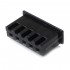 XH 2.54mm Female Casing 5 Channels Black (Unit)