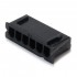 XH 2.54mm Female Casing 6 Channels Black (Unit)