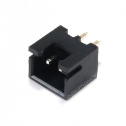 Male 2 Channels XH 2.54mm Connector Black (Unit)