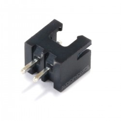 Connecteur Embase XH 2.54mm Mâle 2 Voies Noir (Unité)