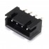 XH 2.54mm Male Socket 4 Channels Black (Unit)