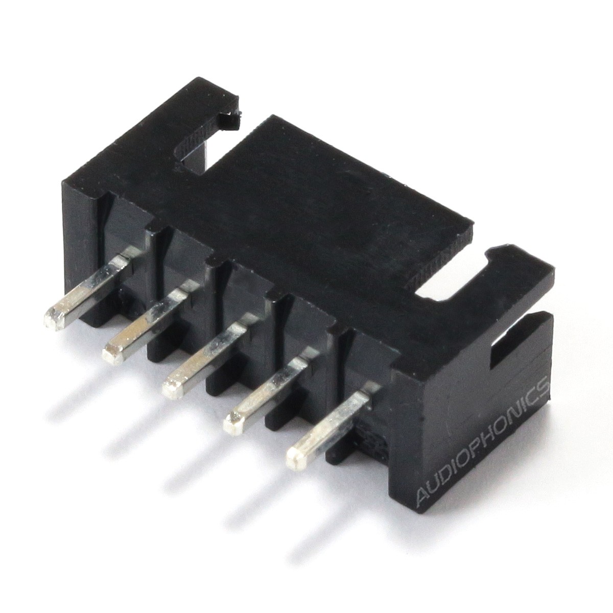 XH 2.54mm Male Socket 5 Channels Black (Unit)