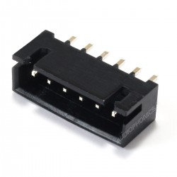 Connecteur Embase XH 2.54mm Mâle 6 Voies Noir (Unité)