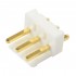 Pin Header Straight Connector VH 3.96mmMale / Male 3 Channels Gold Plated (Unit)
