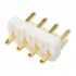 VH 3.96mm Male Socket 4 Channels Gold-Plated White (Unit)