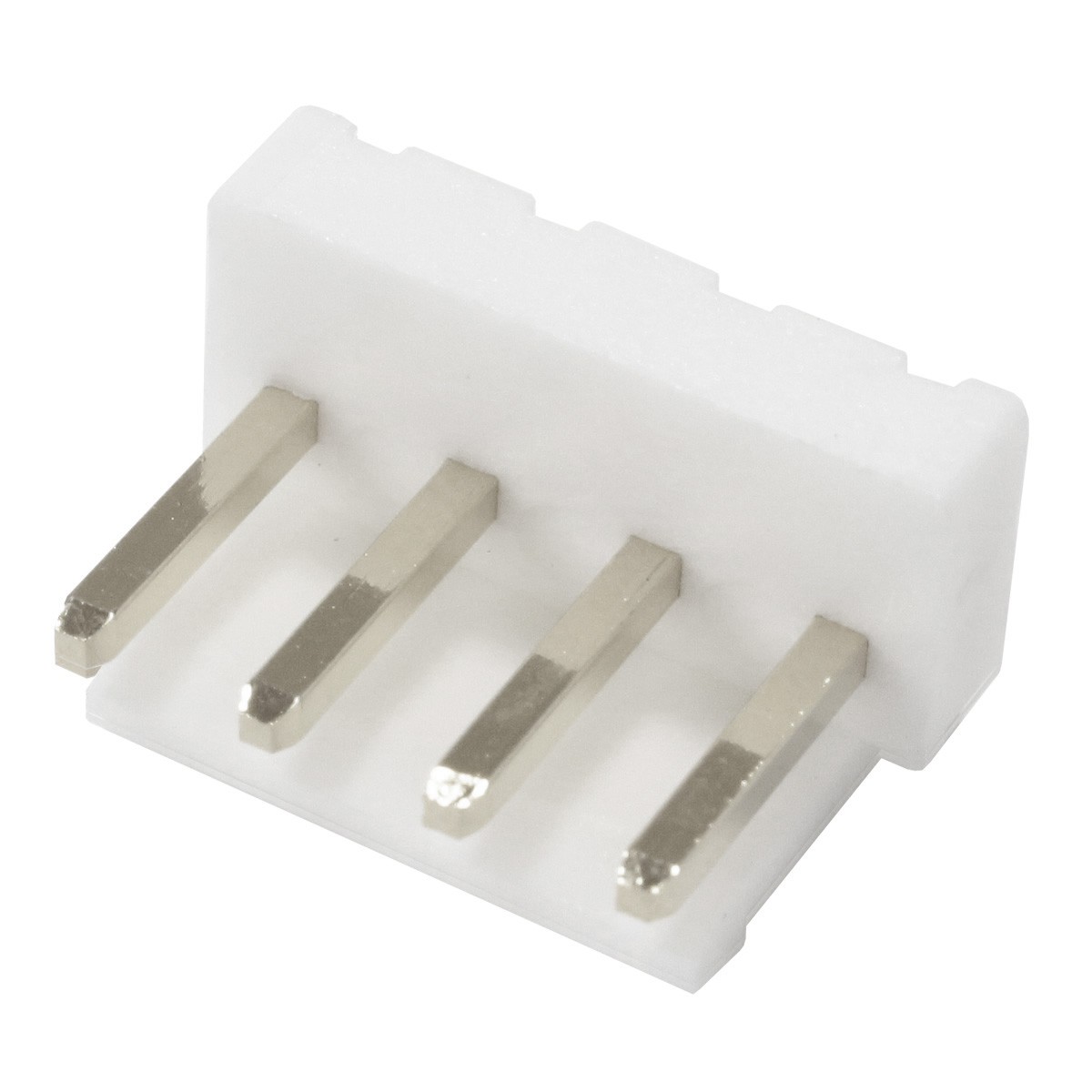 VH 3.96mm Male Socket 4 Channels White (Unit)