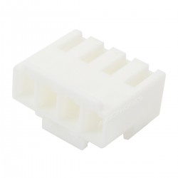 Connecteur VH 3.96mm Femelle 4 Voies Blanc (Unité)