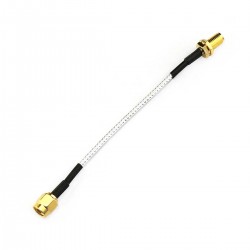 TINYSINE SMA-MF Male SMA to Female SMA Antenna Cable 10cm