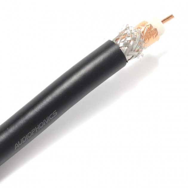 4 Foot HD-SDI RG59 BNC to Right Angle BNC 3GHZ Canare L-4CFB Cable by Custom Cable Connection 75 Ohm 