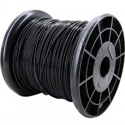 ELECAUDIO FC105T Multistrand wiring cable Copper FEP 0.5mm² Black