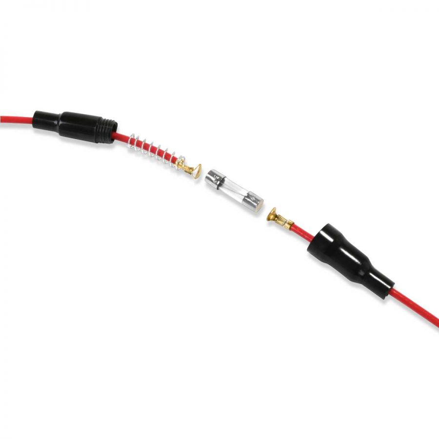 Porte-Fusible En Ligne 20A 25X20mm Volant Tuyau Avec Fils Porte Fusible Filaire