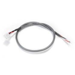 XH 2.54mm Female to Bare wires Cable 3 Poles 1 Connectors Gray 30cm 24AWG (Unit)