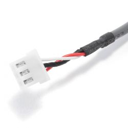 XH 2.54mm Shielded Cable with 3 Poles Connectors Gray 15cm (Unit)