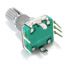 Rotary Digital Encoder 24 Steps Push Button Notched Shaft 15mm